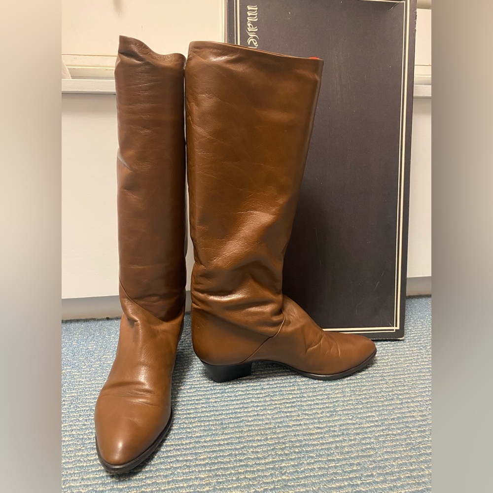 Maserati Women’s Leather Boots Size 10